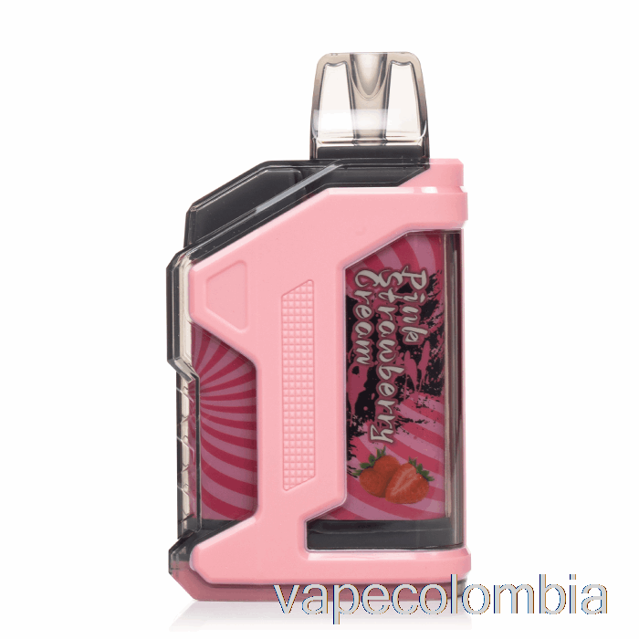 Vape Recargable So Soul Nola Bar 10000 Desechable Crema Rosa Fresa